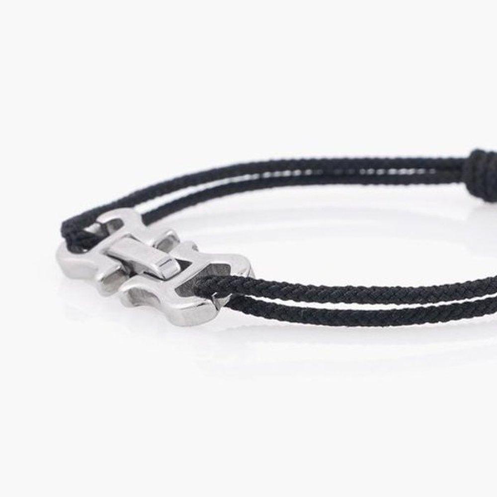 [Jbans] Guitar Pendant String Knot Bracelet (C2501Ac1232_Bk)