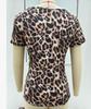 2026 Women's Summer Fashion: Casual Leopard Print Round Neck Short Sleeve T-shirt