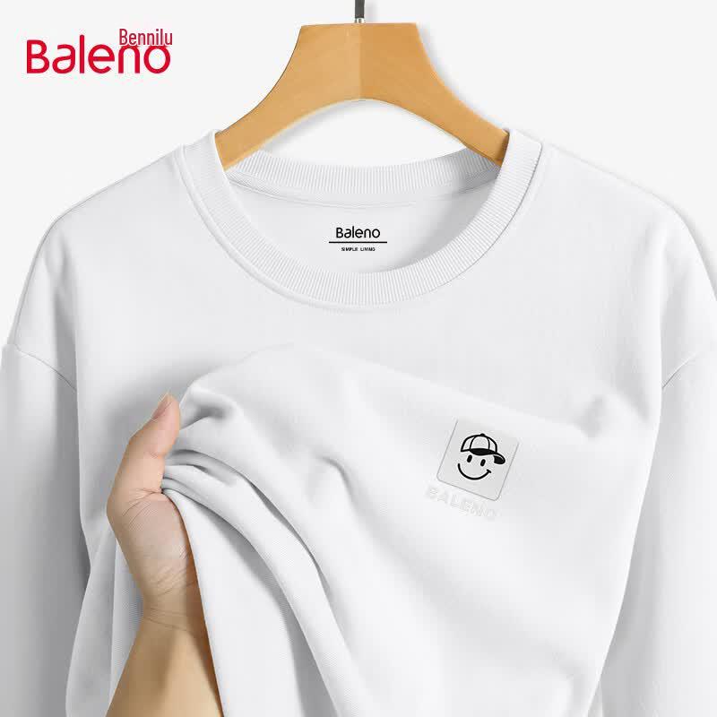 Baleno Men's JPB Smile Tag Crewneck Sweatshirt