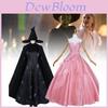 Enchanting Glinda Cosplay For Halloween With Accessories And Ear Decorations
