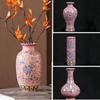 Enamel Flower Vase Decoration New Chinese Retro TV Cabinet Decoration Ceramic Minimalist Chinese Flower Arrangement Vase ZF517