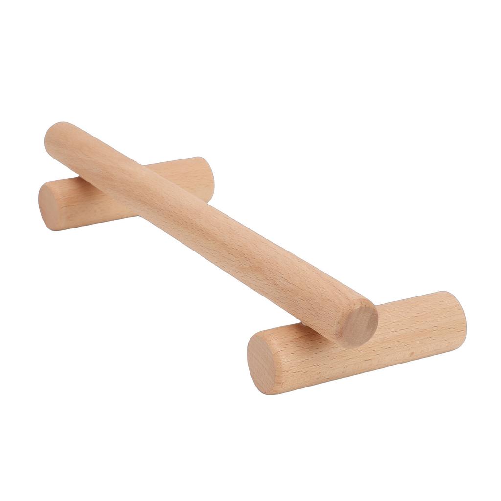 30cm Beech Wood Towel Rack Wall Mounted Japanese   Bathroom Towel Storage Bar Holder