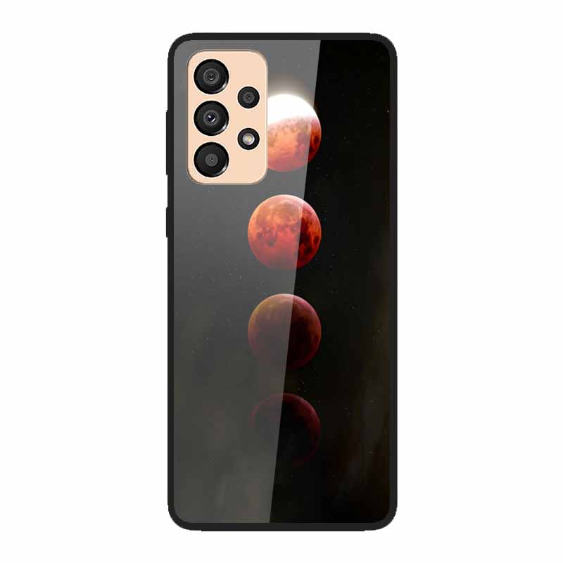 

Жесткий чехол для телефона для Samsung Galaxy A13 A23 A33 Чехол из закаленного стекла Роскошная крышка для Samsung A53 A73 Защитные Fundas Coque Para Samsung A33 5G