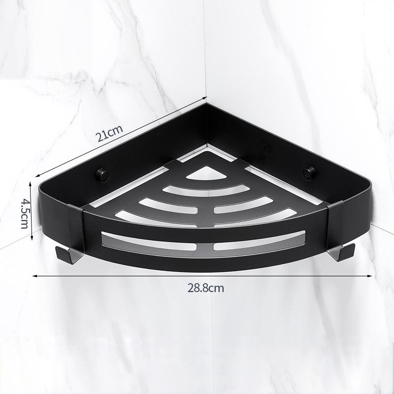Bathroom Corner Shelf 304 Stainless Steel Brushed Nickel Shampoo Shower Shelf