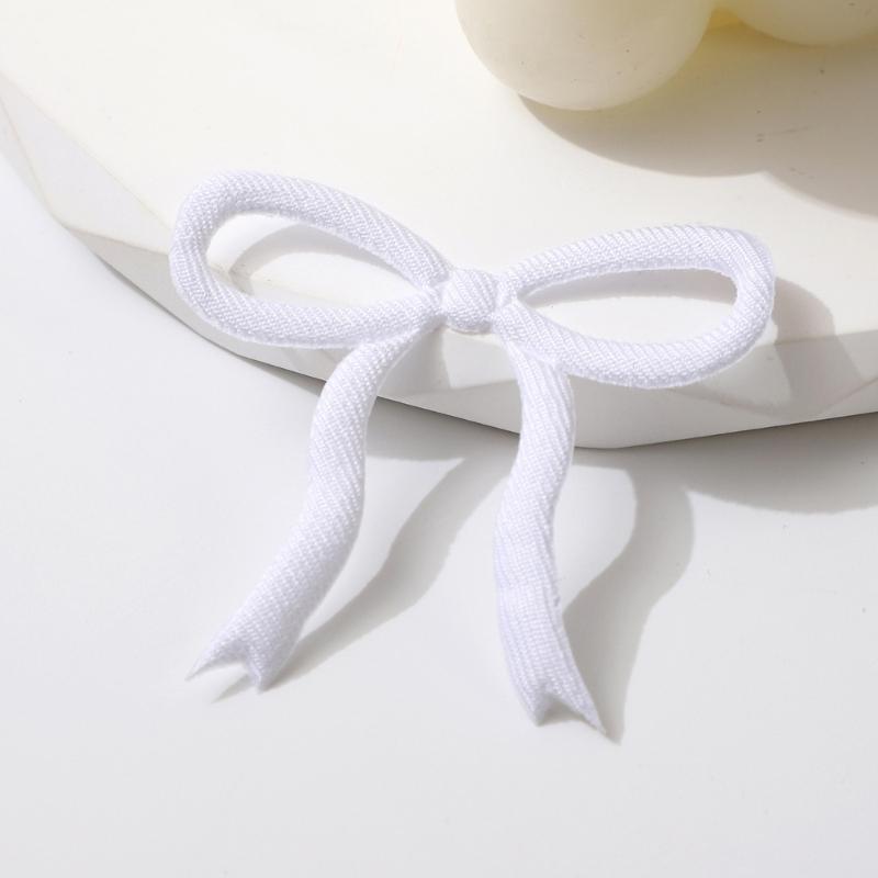 Polyester Craft Bows For DIY Hair Accessories Clothing Decors Material Easy To Attach Without Tools