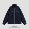 Pure Cotton Jacket for Men's New Jacket Solid Color American Wash-out Standing Collar Men's Spring and Autumn Clothing