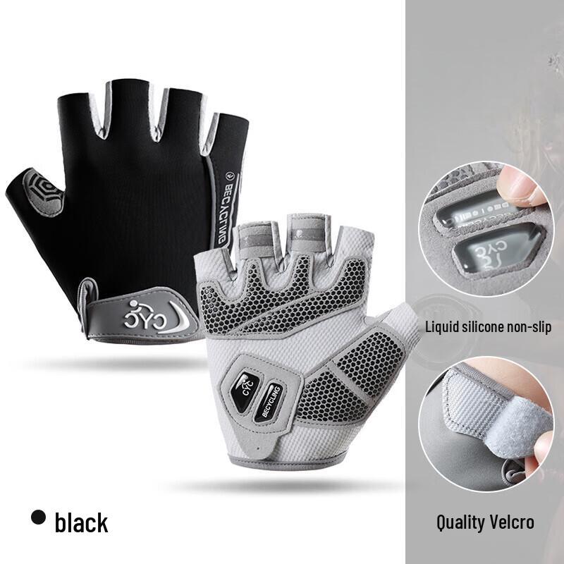 Tingbai Women s Half-Finger Sports Gloves