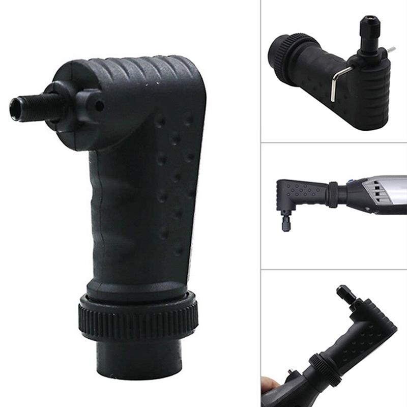 

Right Angle Converter Attachment 90 Degree Rotary For Dremel Tool Durable Grinder Adapter Kit Grinding Accessories Hand Tools чорний
