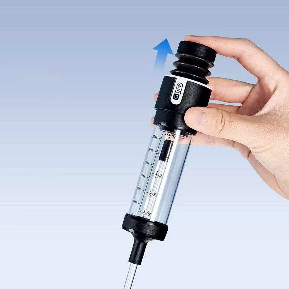 Plastic Fish Tank Feces Suction Tool Detachable with Extension Tube Fish Feces Suction Pipe Strong Suction