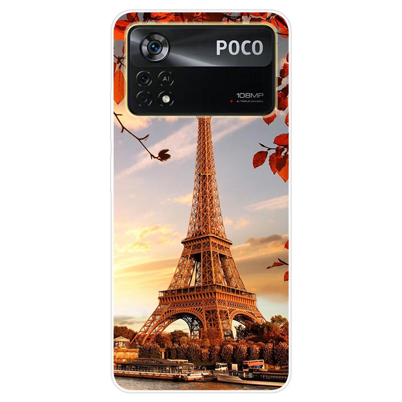 For Xiaomi Poco X4 Pro 5G Silicone TPU Back Cover Soft Phone Case For Xiaomi Poco M4 Pro 4G Case