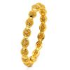 Luxus Dubai Brautarmreifen Geschenk 24K Gold Plated Indische Afrikanische Armbänder Charm Hochzeit Nigerianische Arabische Hand Schmuck für Frauen