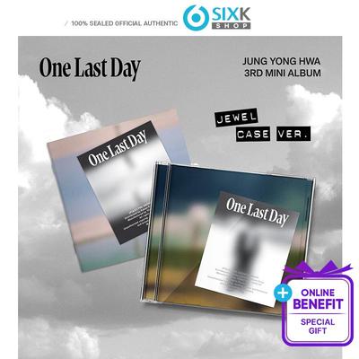 [Předobjednávka] JUNG YONGHWA() - MINI ALBUM 3. [ONE LAST DAY] (POUZDRO NA ŠPERKY ver.)(+ Online benefit)