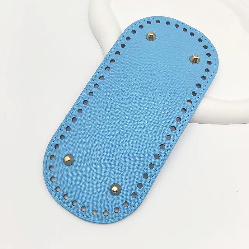 22x10 Oval PU Bag Base: HyunA Woven/Crochet Bucket Bag Bottom, Luggage Hardware Accessory