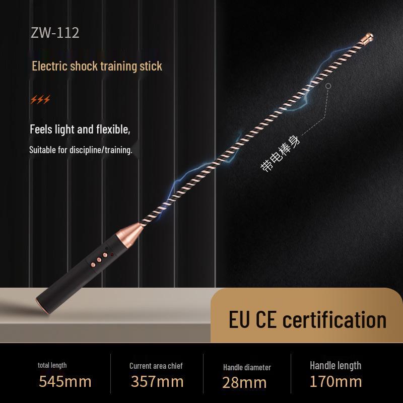 Electric Shock BDSM Training Whip - Adult Pleasure Toy