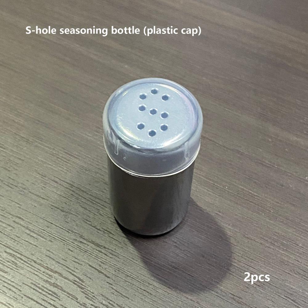 2pcs Small Pepper Shaker Stainless Travel Salt Container  For Motorcycle Modification Accessories