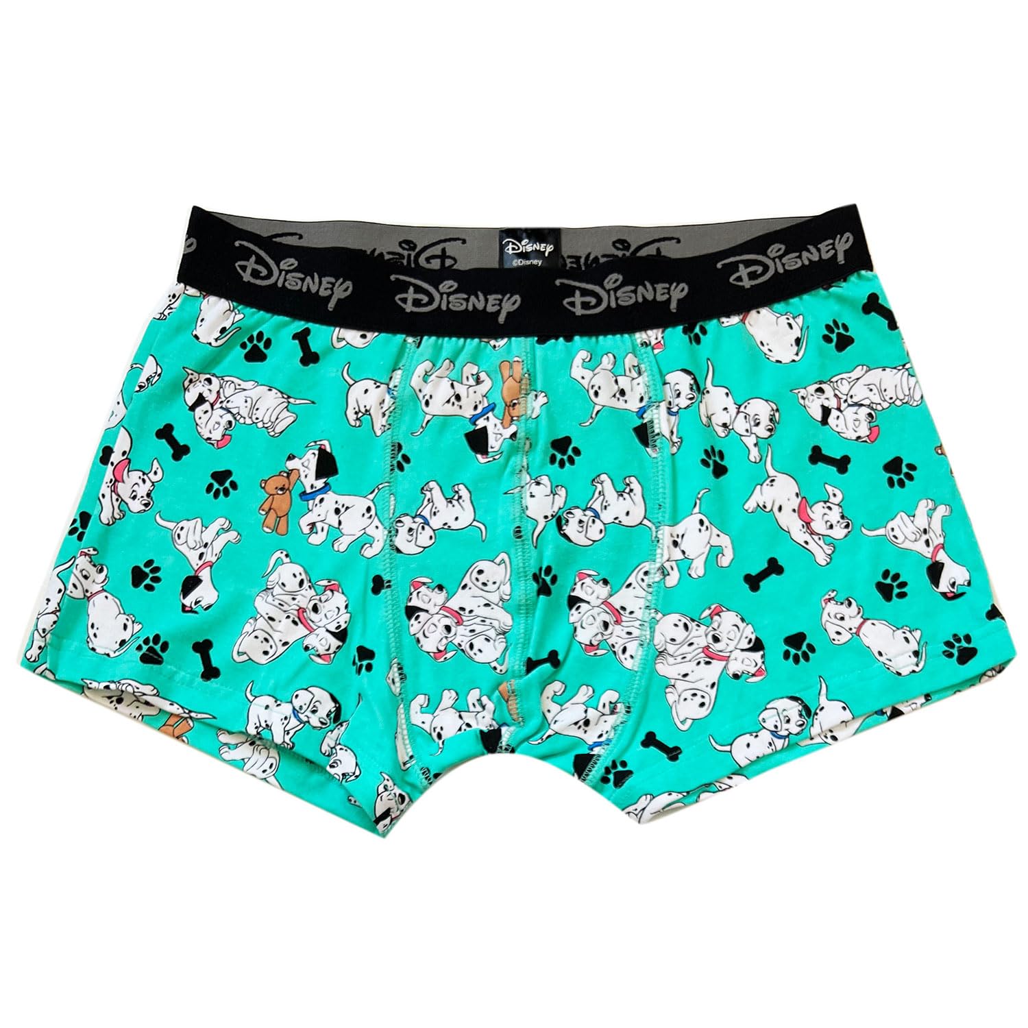 

Small Planet Disney Boxer Briefs, 101 Dalmatians/Footprints, Size M