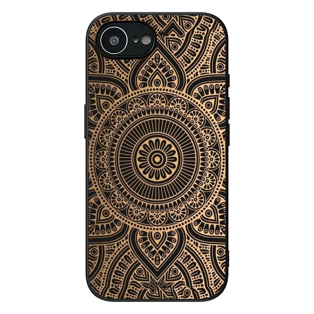 Hülle für Xiaomi Redmi 15 A5 9A 9T 10A 10C 9C NFC 15C Note 11 9 10 Pro 8T 4G 5G Handyhülle Florales Paisley Rose Blume Mandala
