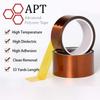 Long Gold Finger High Temperature Resistant Tape Polyimide Tape Multi Size Pet Anti Static Lithium Battery Insulation Tape