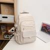 Korean Version of High School Students  Junior High School Students  Large Capacity Contrast Color Backpacks  Backpacking Men