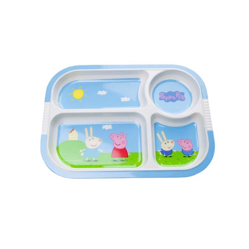 WUHE Peppa Pig Kids Double Handle Lidded Bowl