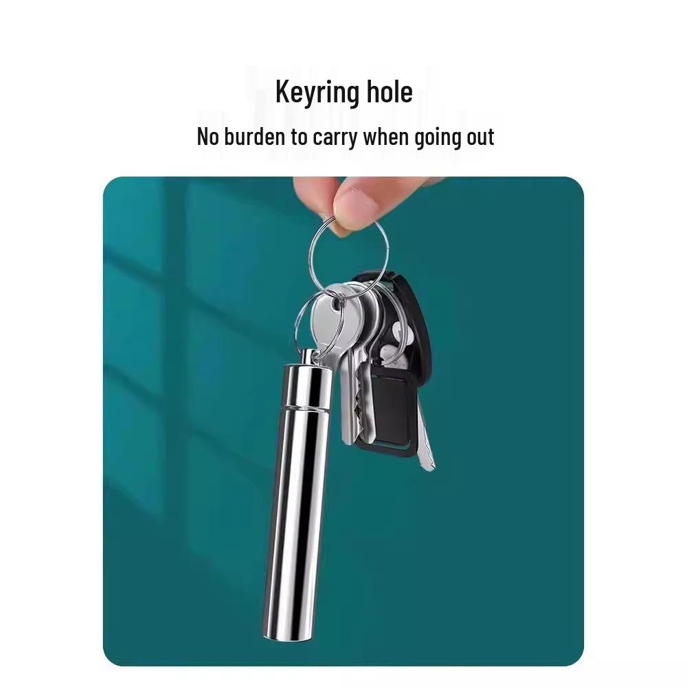 Portable 304 Stainless Steel Toothpick - Ultra Fine Metal Cleaning Tool