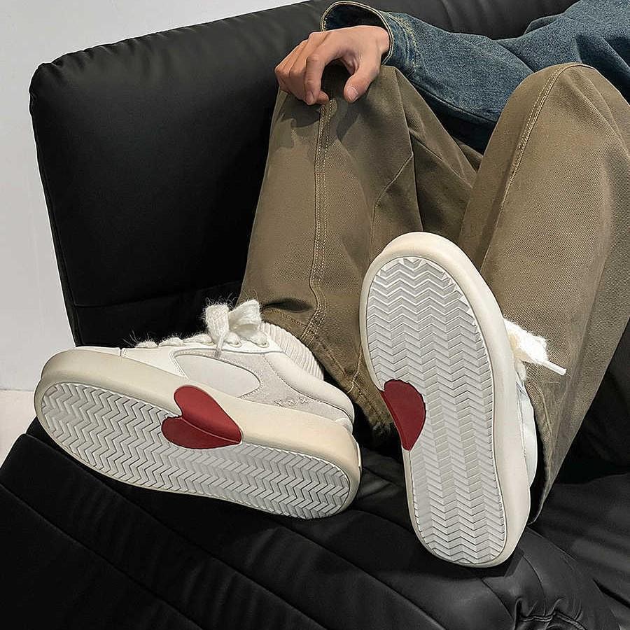 Love thick-soled new summer height-increasing casual sports board shoes soft-soled bread shoes