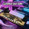 Custom Name Personalized AEK Athens FC Pattern Mousepad, Laptop PC Desk Mat, Decorative Desk Mat for Home Keyboard Pad Gift