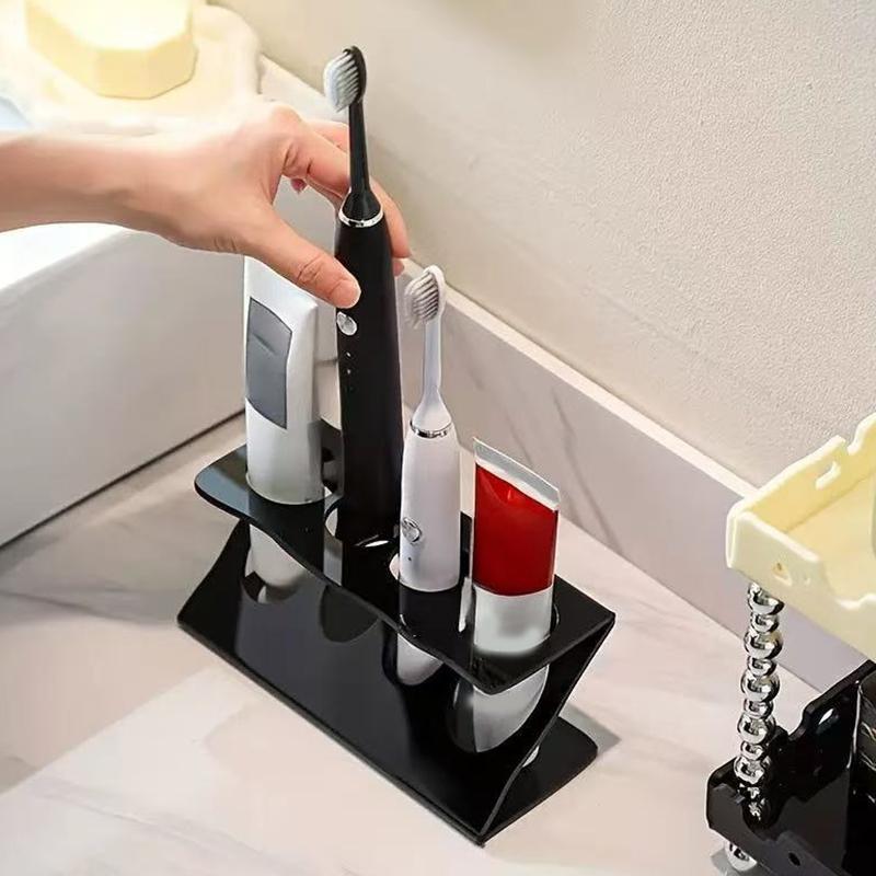 New Creative Z-shaped Toothbrush Holder, Bathroom Vanity Storage Rack, Razor, Toothpaste, And Dental Tool Storage Bracket