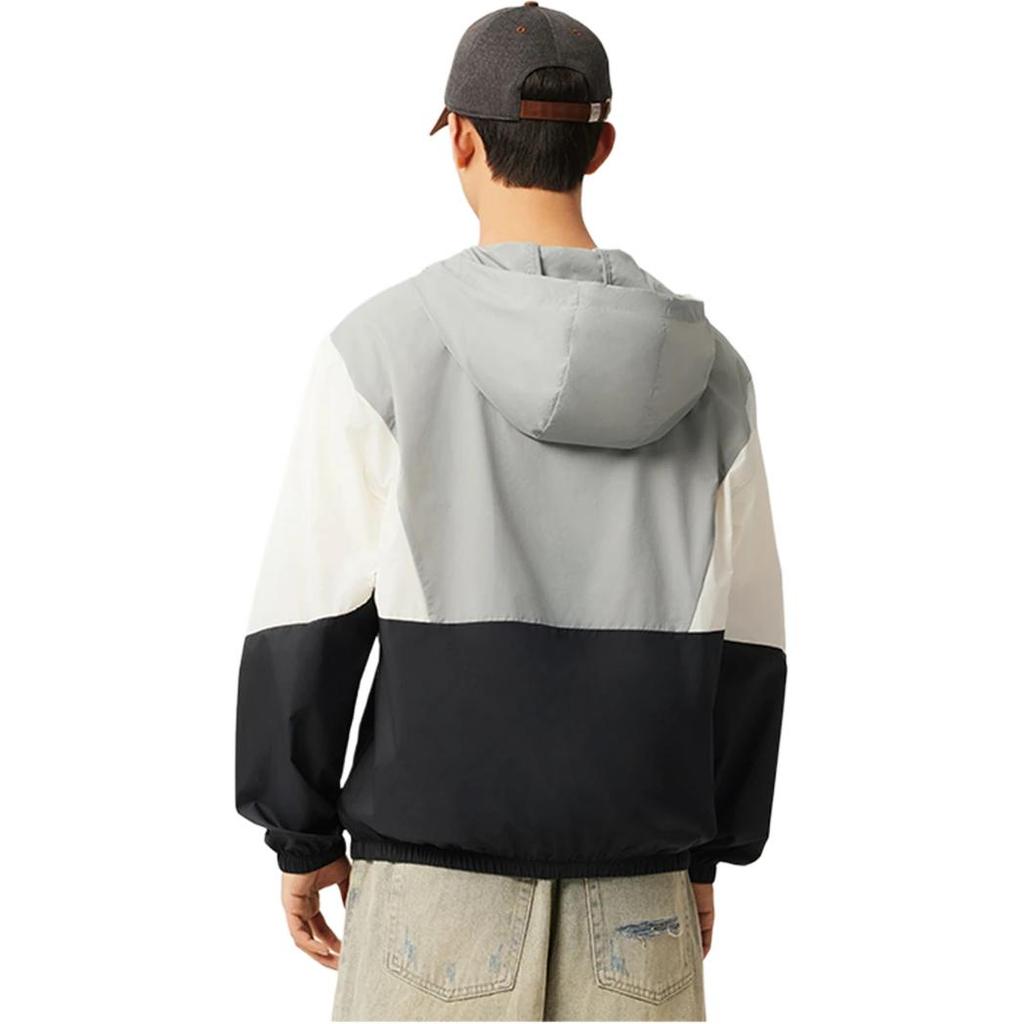 Li Ning Trench Coat Unisex Ultimate Gray/Ivory/Black AFDV609-2
