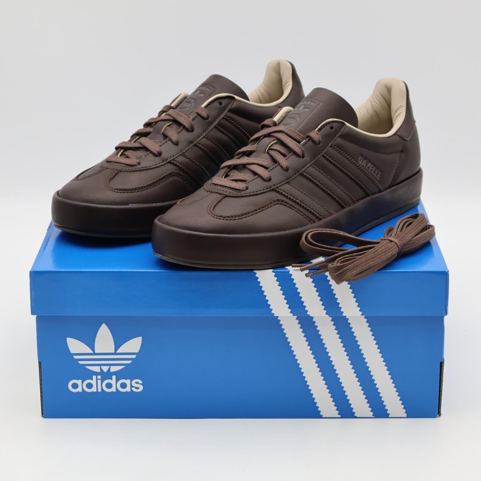 JH5414 adidas Originals Gazelle Indoor LUX Темно-коричневый Wonder Beige (Мужской) 10