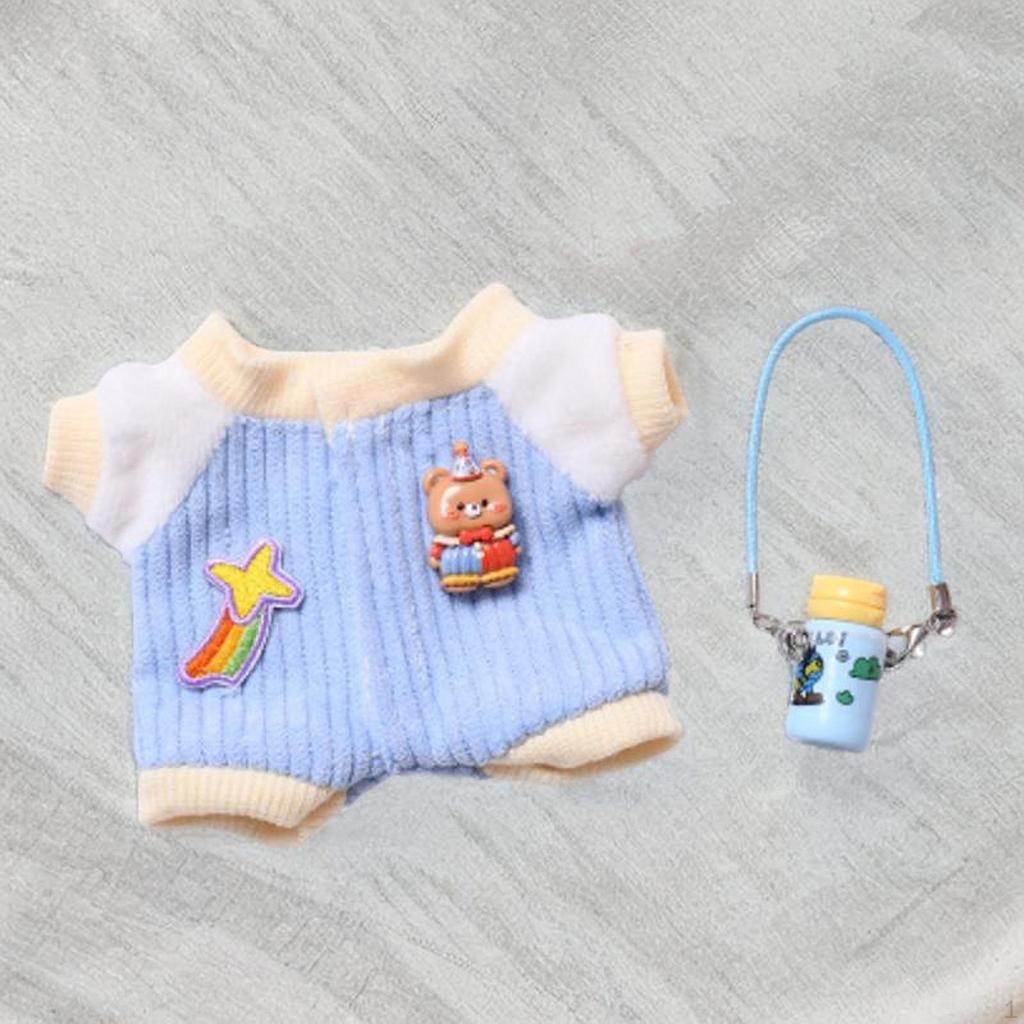 15 17 Cm Plush Doll Clothes, Stuffed Animal Clothes with Kettle,