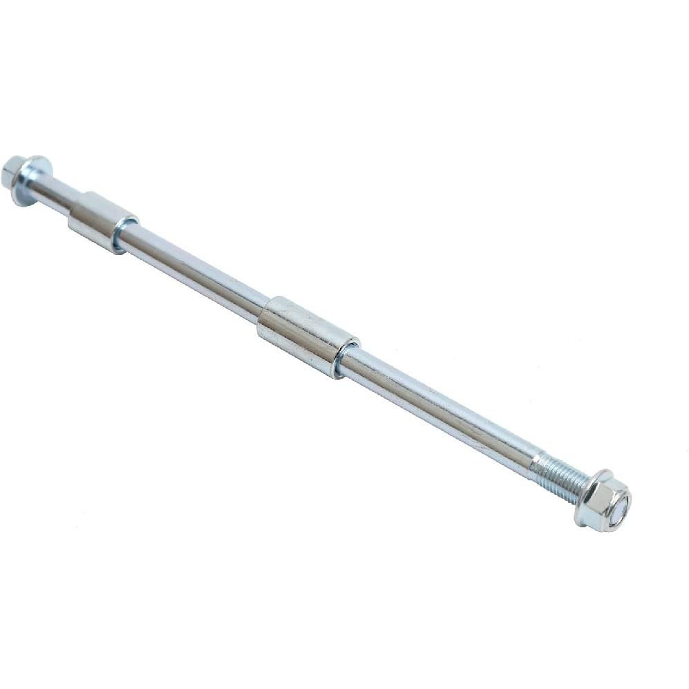 Mokuo 10mm 185mm Front Rear Axle Fit for Motorcycle Pit Dirt Bike Moped Scooter QUAD ATV Mini Bike Parts