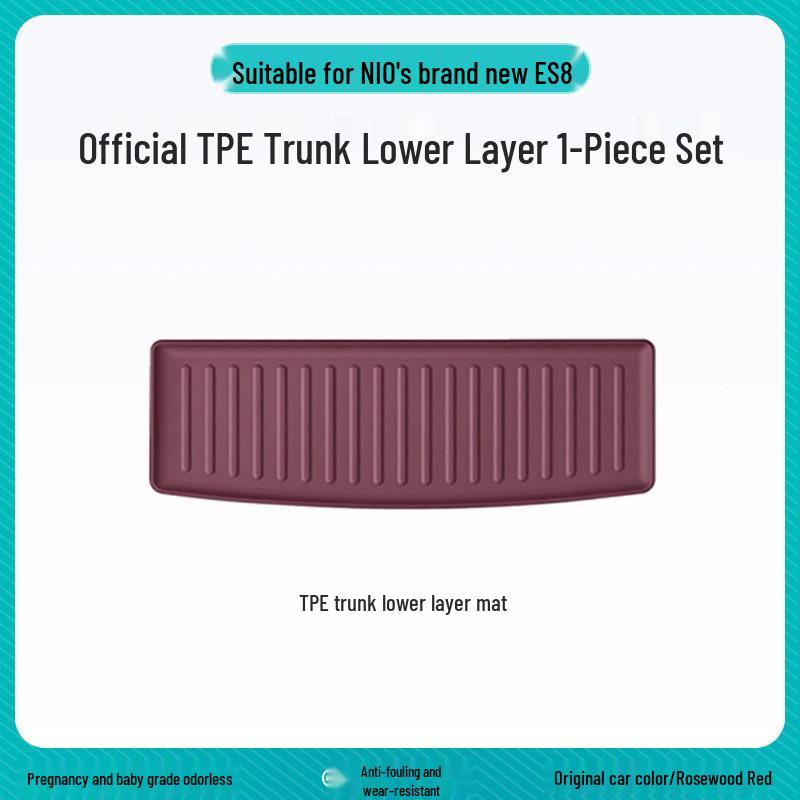 NIO ES8: TPE Trunk Mat - Waterproof, Dirt-Proof, Decorative Upgrade for 26 Models