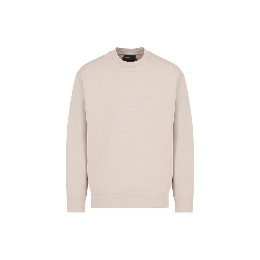 EMPORIO ARMANI Eagle embossed Sweatshirt 3D1MDX-1JHSZ-0962