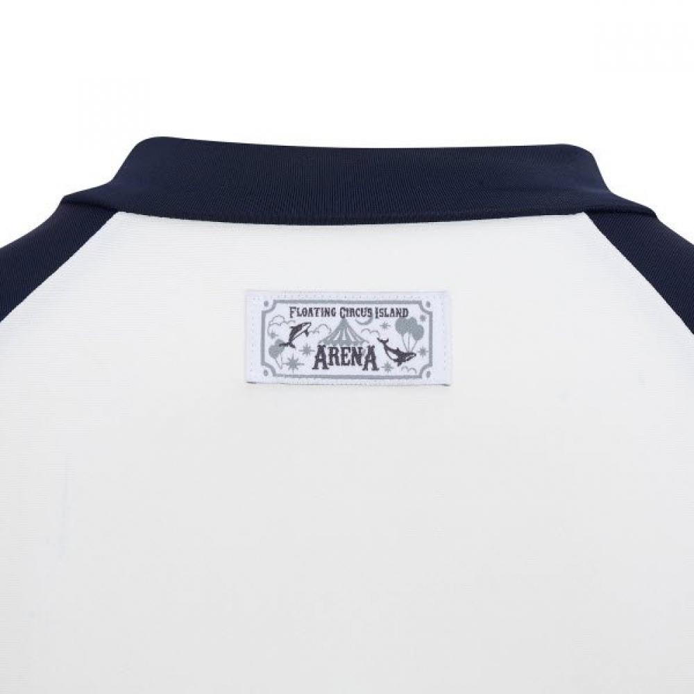 Arena Boys Zip Up Joyrib Rashguard Set  A6bb1bs81 Nvy 