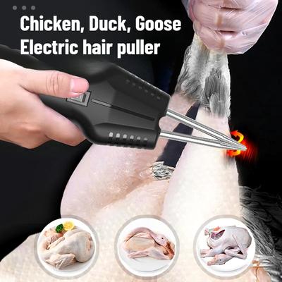 Handheld Electric Hair Removal Device for Chicken/duck/goose Feathers, Household Hair Removal Machine, Fully Automatic Hair Removal Device for Poultry