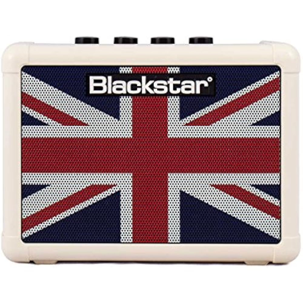 Blackstar Blackstar Compact Guitar Amp FLY3 Union Flag Perfect for Home Practice/Portable/Speaker...
