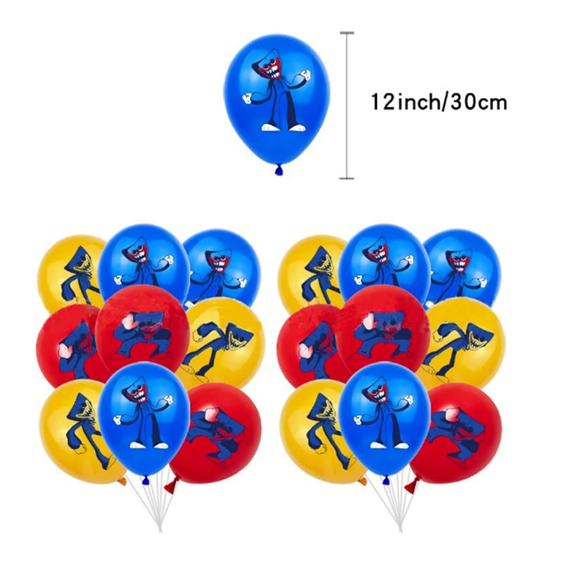 

Playtime Huggy Poppy Wuggy Party Decorations Birthday Party Cake Topper Banner Balloon