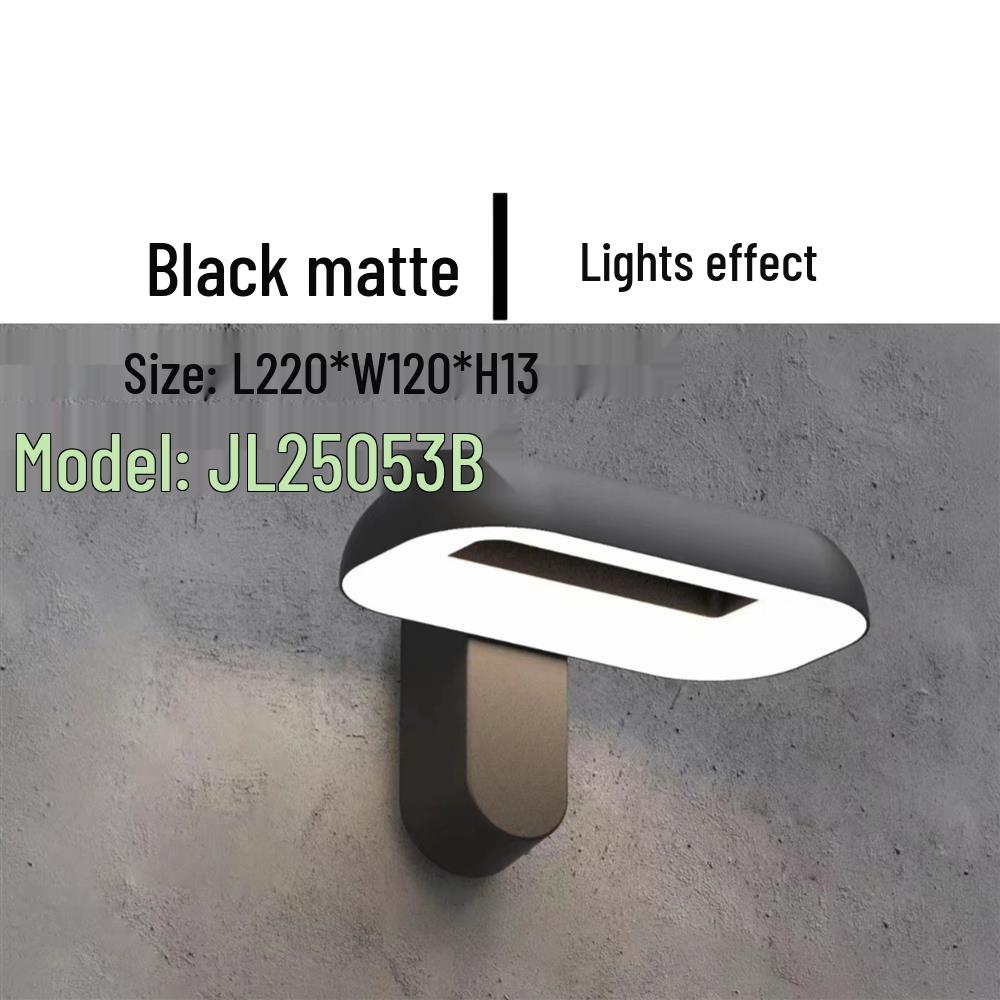 Waterproof LED Outdoor Wall Light: Villa, Terrace, Hotel & Courtyard Luxury Lighting