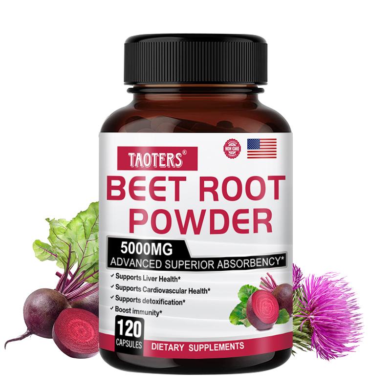 Black pepper grape seeds beetroot 5000mg 120 capsules