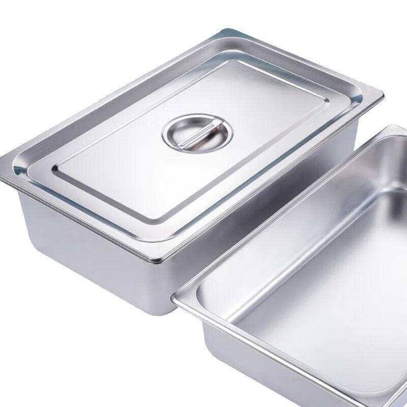 Portable Stainless Steel Square Food Container