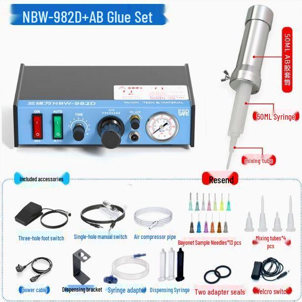 Automatic Potting & Drip Dispensing Machine with Manual Controller for UV Glue and Silicone
