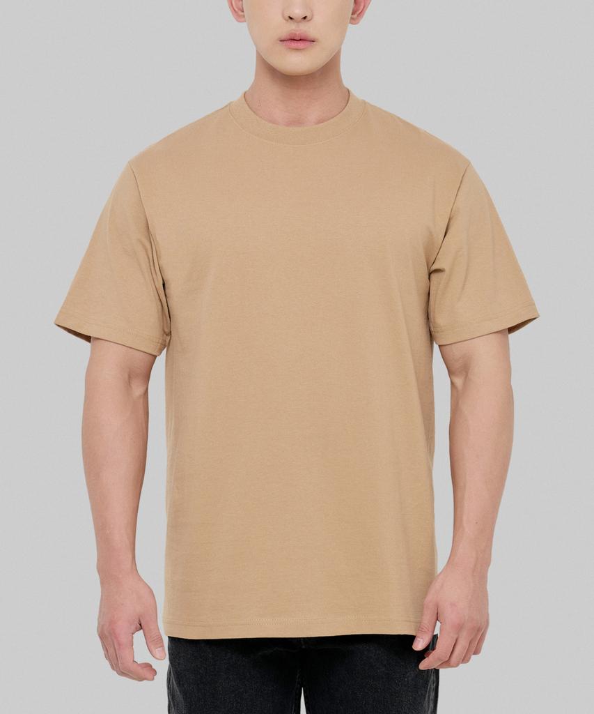 SHAKA WEAR 7.5Oz Max Heavyweight Plain Oversized Short Sleeve T-Shirt (8 Colors) (Type A)