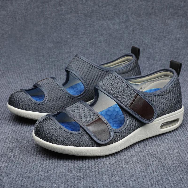 Casual Sandals Orthopedics Wide Feet Swollen Shoes Thumb Eversion Adjusting Soft Comfortable Diabetic Shoes Mom Dad Shoes