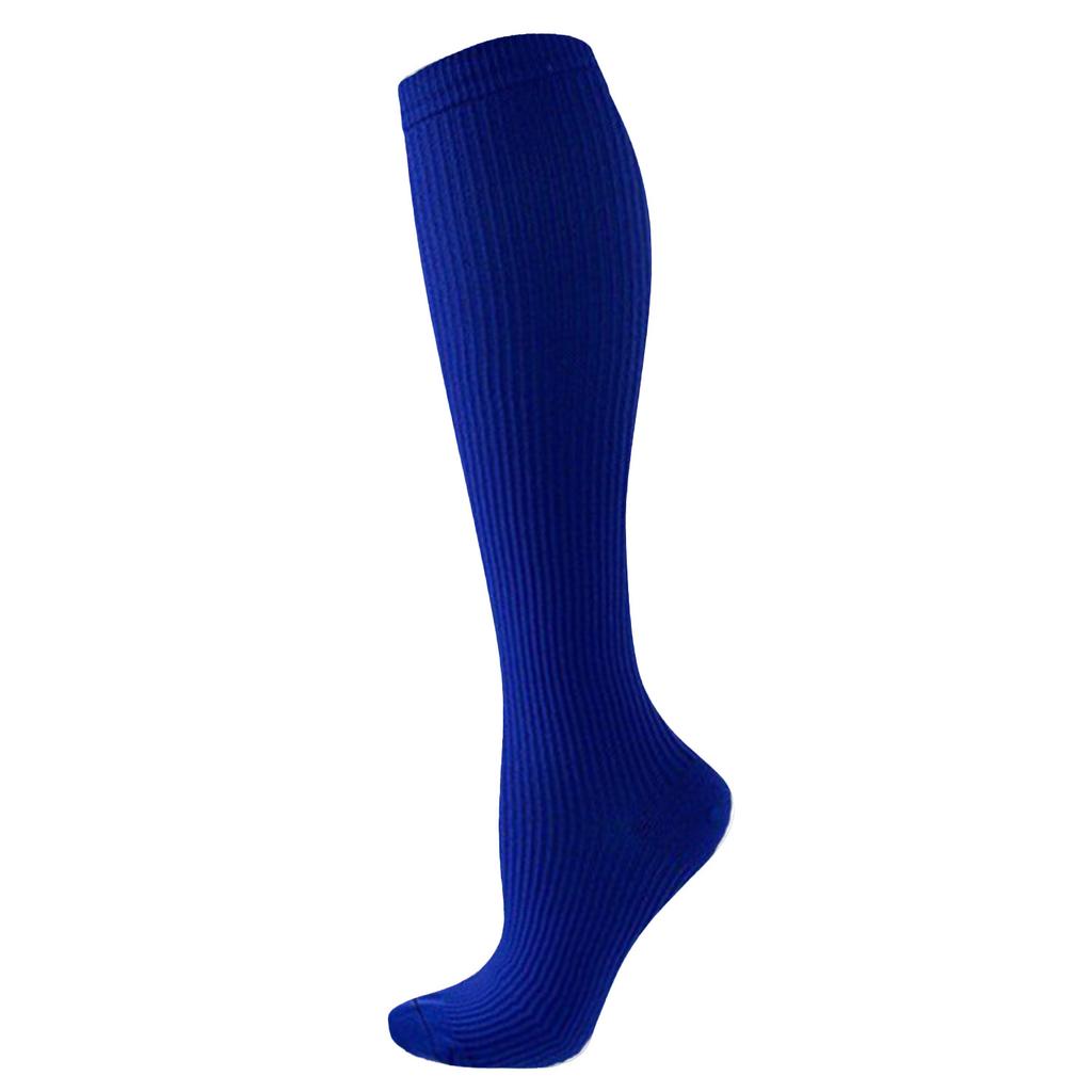 Men Women Compression Socks Varicose Veins Candy Color Marathon Sports Running Hiking Basketball Calf Compress Stockings Nurse