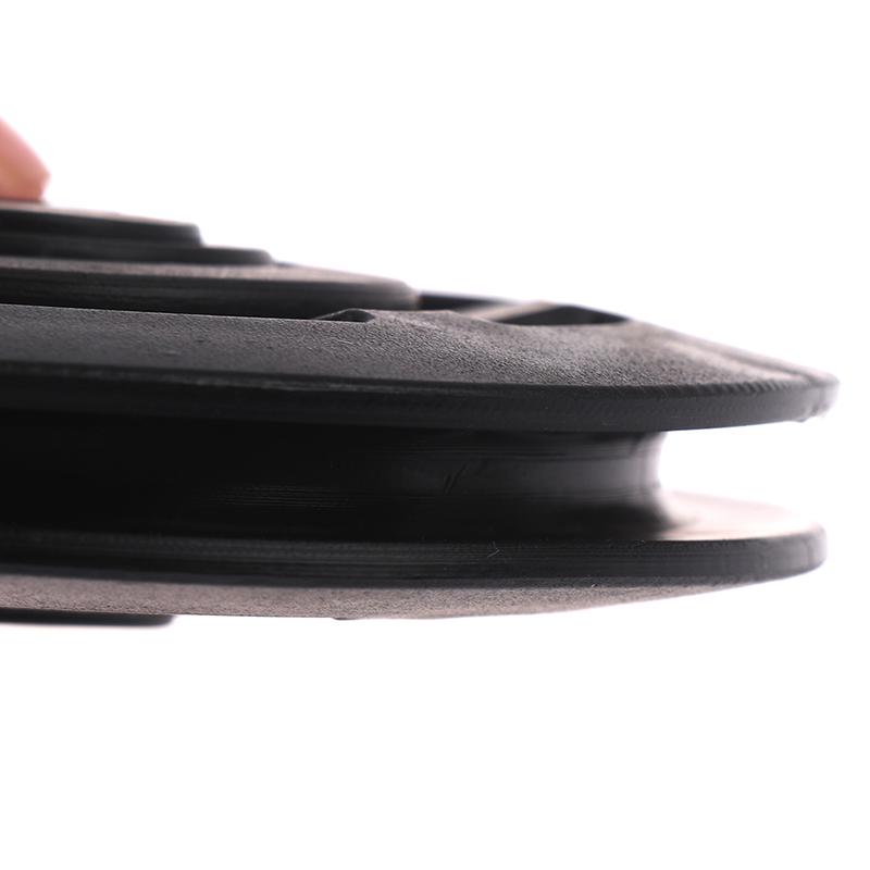 95 mm Černá kladka ložiska Kabel kola Tělocvična Odolná proti opotřebení