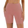Damen Po-Lifting Elastische Enge Yoga-Shorts Mit Taschen Für Fitness-Training Im Fitnessstudio