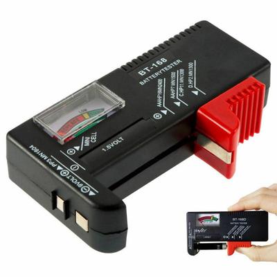 Digital Battery Tester Battery Capacity Tester Voltage Detector for AA AAA 9V Coin Cell Multi-Size Voltmeter Tool BT168D 168 PRO