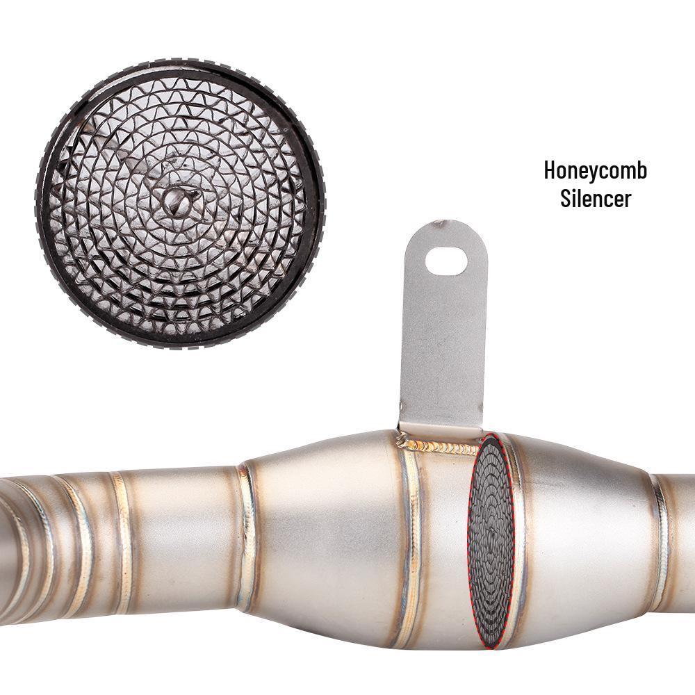 Qianjiang Chase 600 Exhaust Modification: Back Pressure Drum Mid-Section & Tail Exhaust