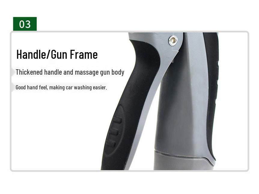 Multifunctional T8 High-Pressure Water Spray Nozzle for Car Washing & Garden Watering